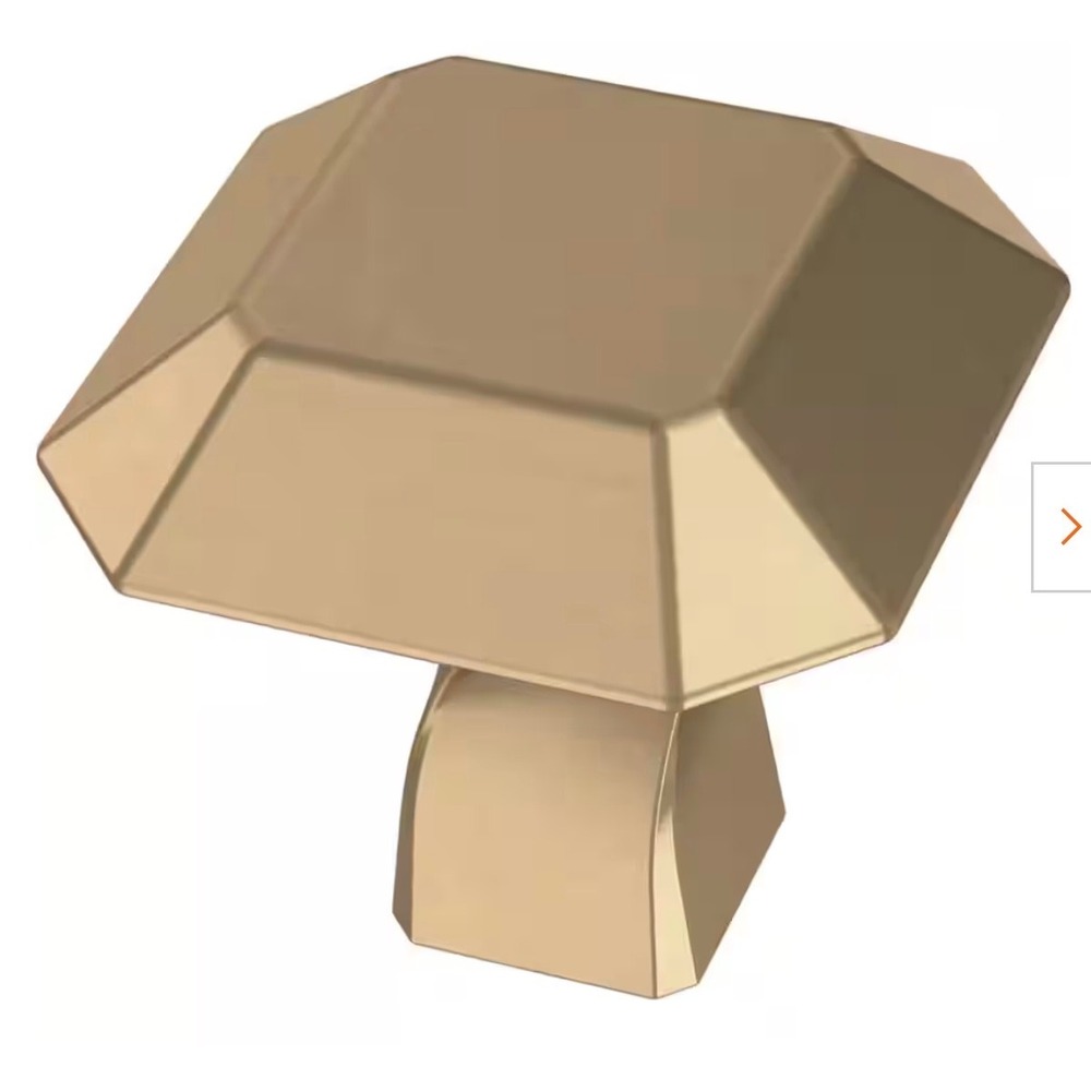 Franklin Brass P41759K-CZ-C Napier 1-1/8in Champagne Bronze Cabinet Knob 12 Pack